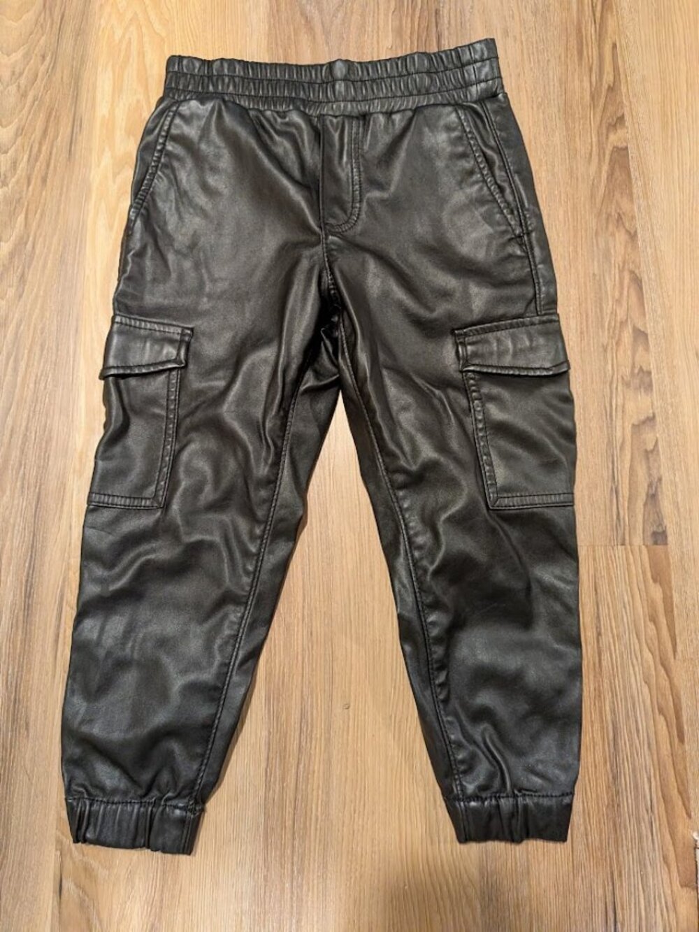 Gap Kids Faux-Leather Joggers